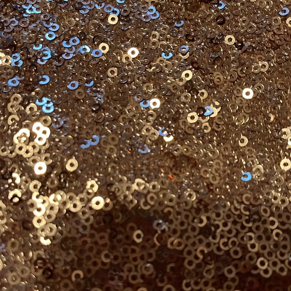 Allison Joy Rose gold sequined top - Picture 4 of 5